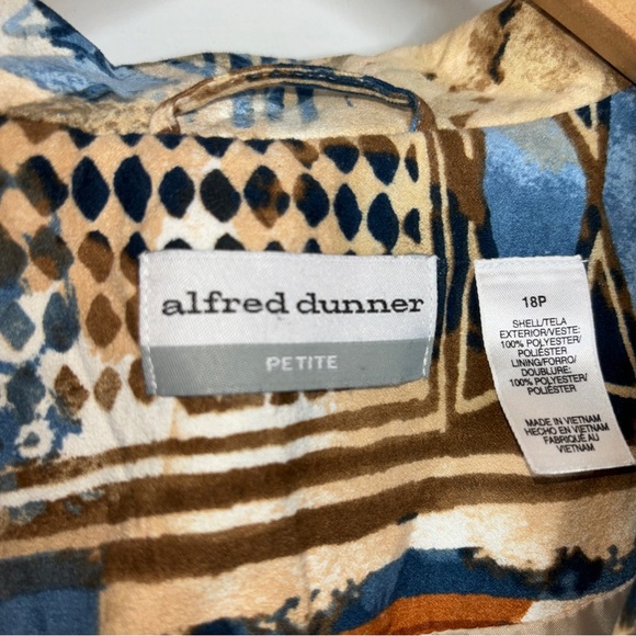Alfred Dunner Vintage Bomber Jacket - Picture 2 of 9